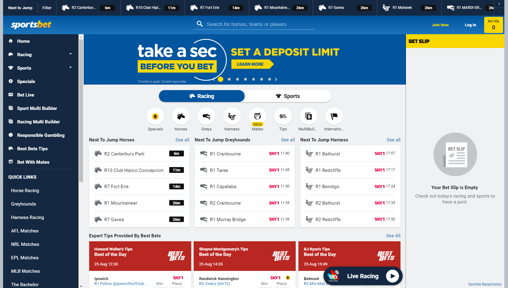 Sportsbet.com.au Review – Should you bet with Sportsbet?